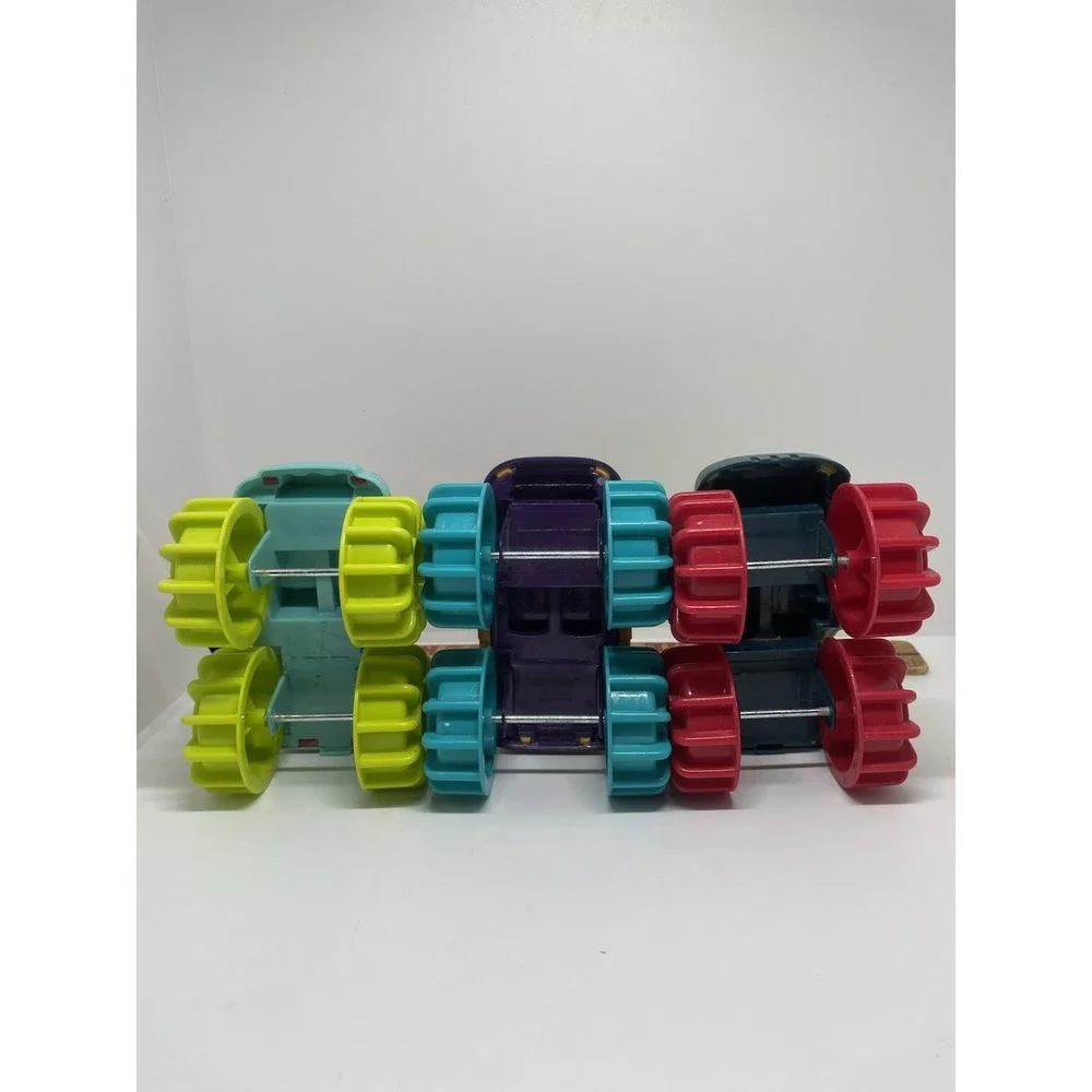 Battat – Plastic Toy Cars  3 Cars – Colorful Toddler Trucks – ... Off Roading‎